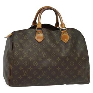 LOUIS VUITTON Monogram Speedy 35 Hand Bag M41524